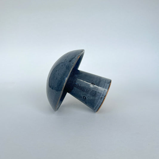 Hongo Pequeño Azul Acero